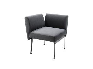 Munich Corner Chair -- Trade Show Furniture Rental
